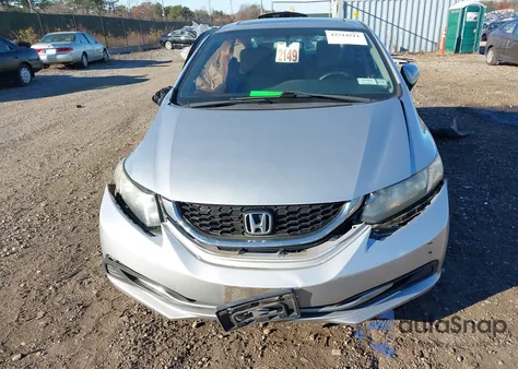 2014 Honda Civic Ex из США, поврежденный, VIN 19XFB2F89EE272834